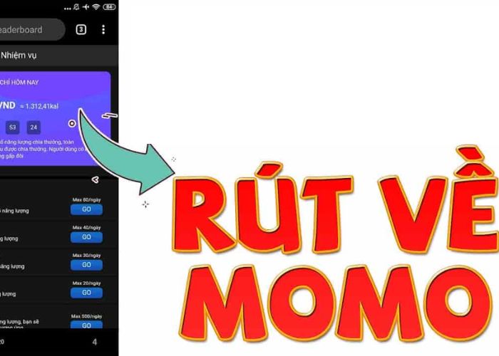 Hướng dẫn chơi game kiếm tiền rút về Momo 2022
