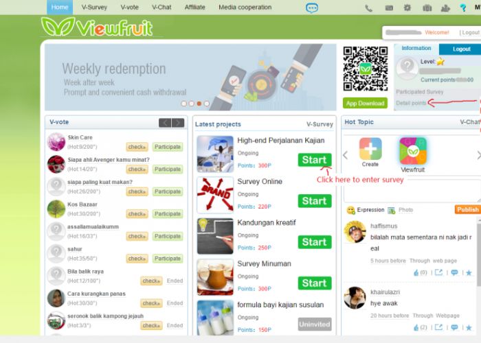 Viewfruit là gì? Khảo sát kiếm tiền online với vn.Viewfruit